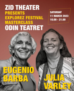 Two black white people smiling, red background, includes text about the event
